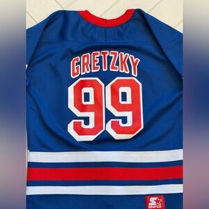 STARTER Blue and Red NHL Jersey